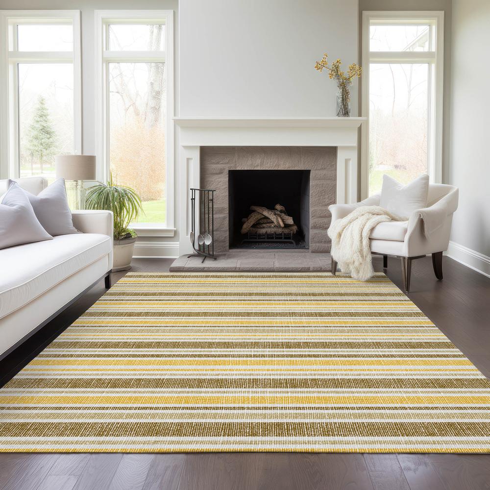 Chantille ACN531 Brown 5' x 7'6" Rug. Picture 8