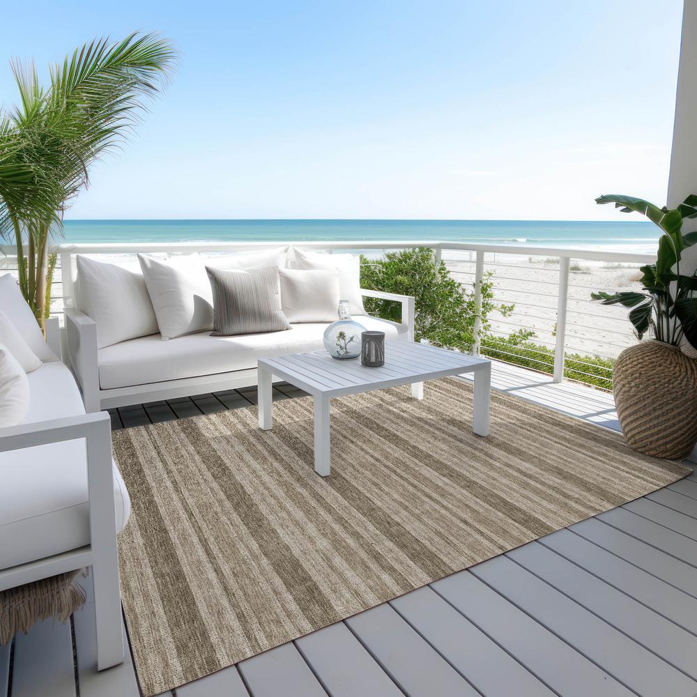 Chantille ACN531 Brown 5' x 7'6" Rug. Picture 8