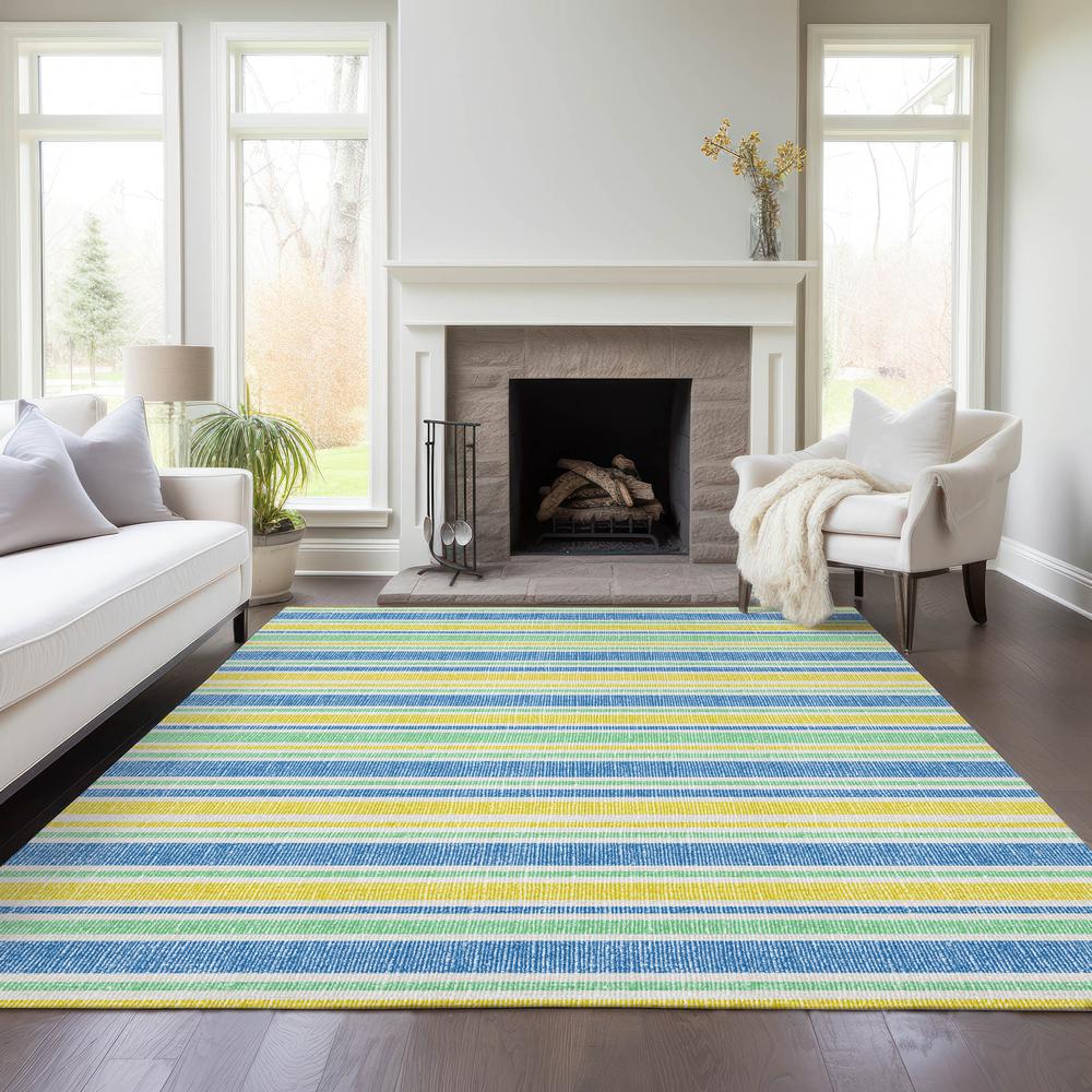 Chantille ACN531 Gold 5' x 7'6" Rug. Picture 7