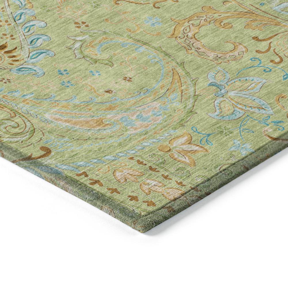 Chantille ACN533 Green 2'6" x 3'10" Rug. Picture 4
