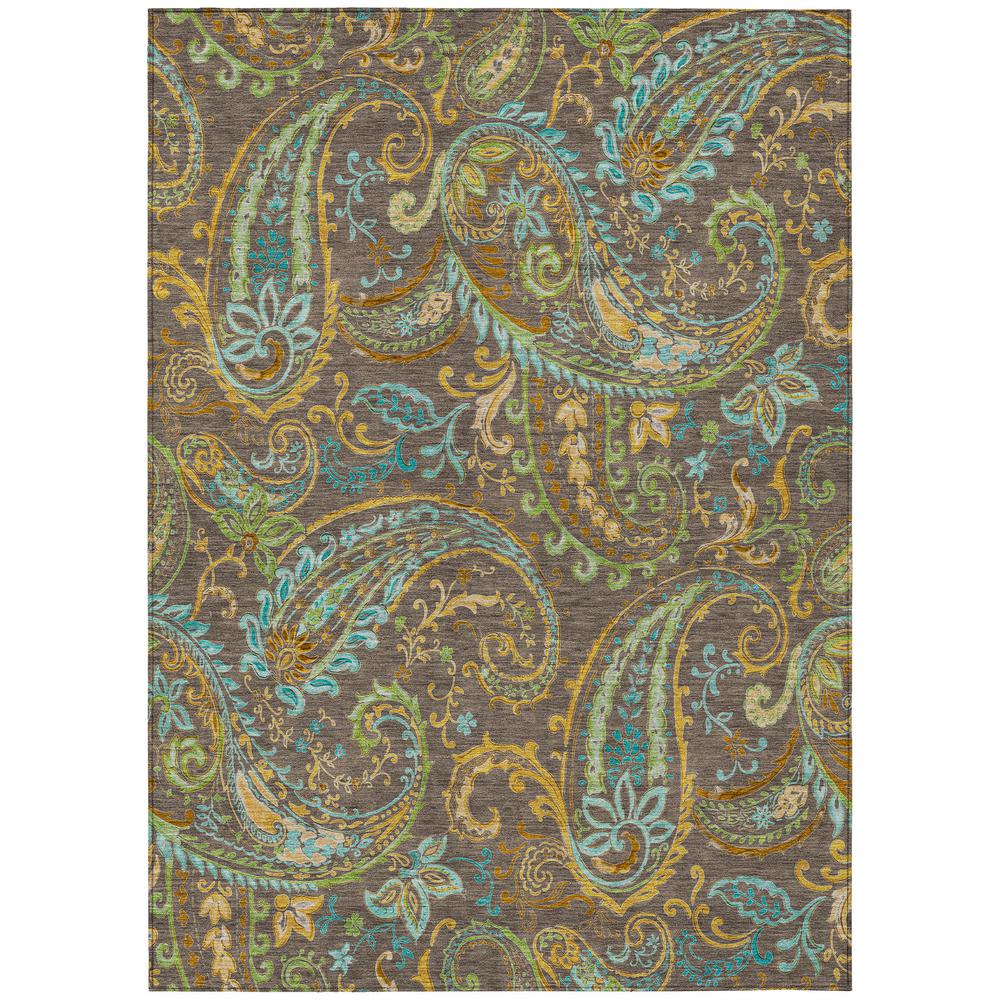 Chantille ACN533 Brown 5' x 7'6" Rug. Picture 1
