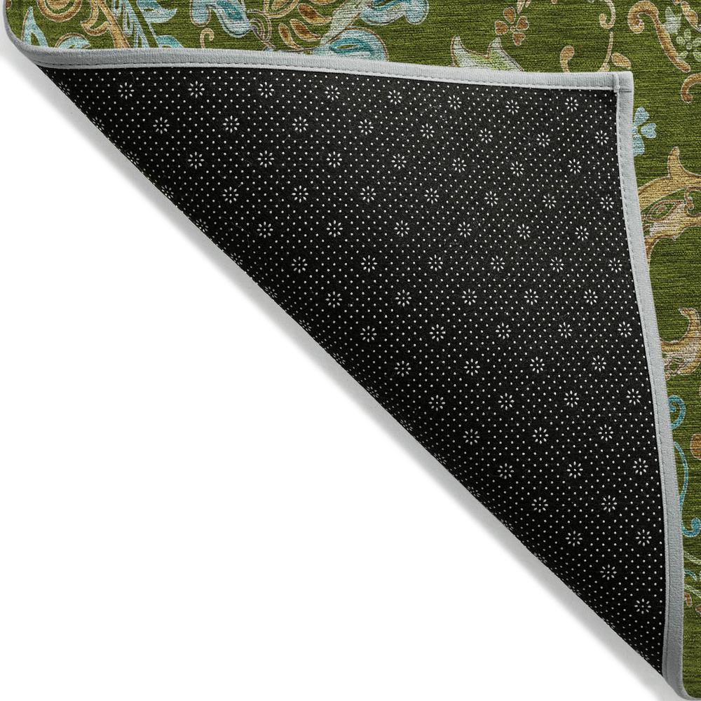 Chantille ACN533 Green 2'6" x 3'10" Rug. Picture 3