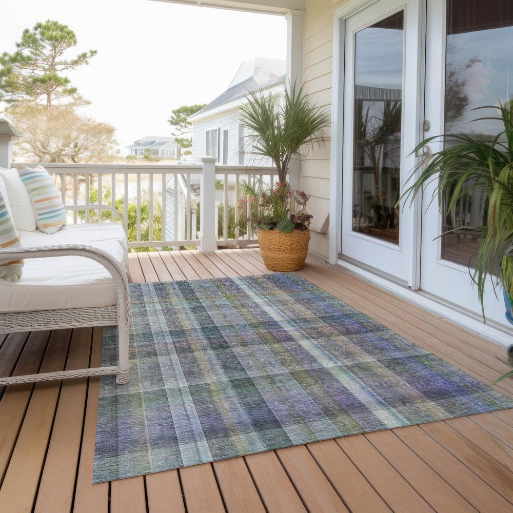 Chantille ACN534 Green 5' x 7'6" Rug. Picture 9