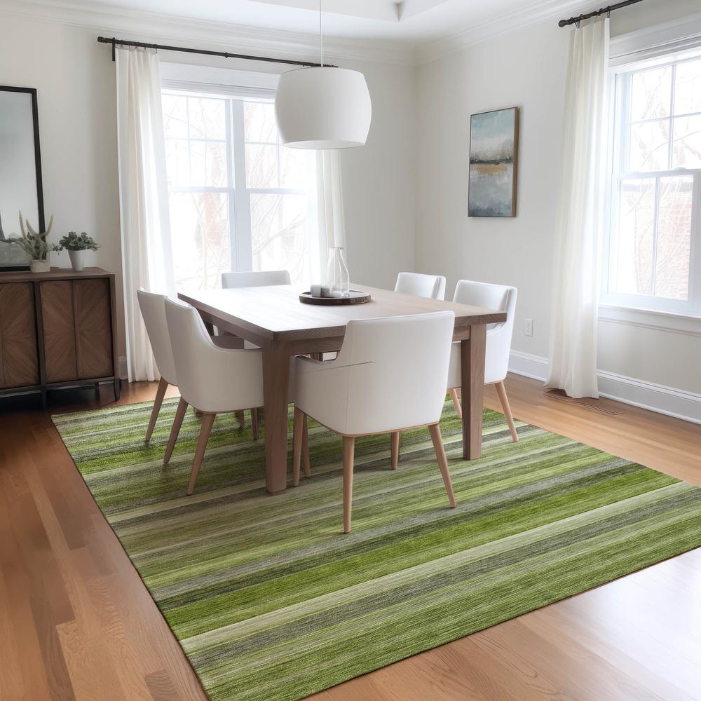 Chantille ACN535 Green 5' x 7'6" Rug. Picture 6