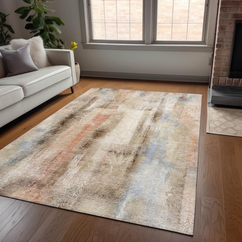 Chantille ACN537 Brown 5' x 7'6" Rug. Picture 6