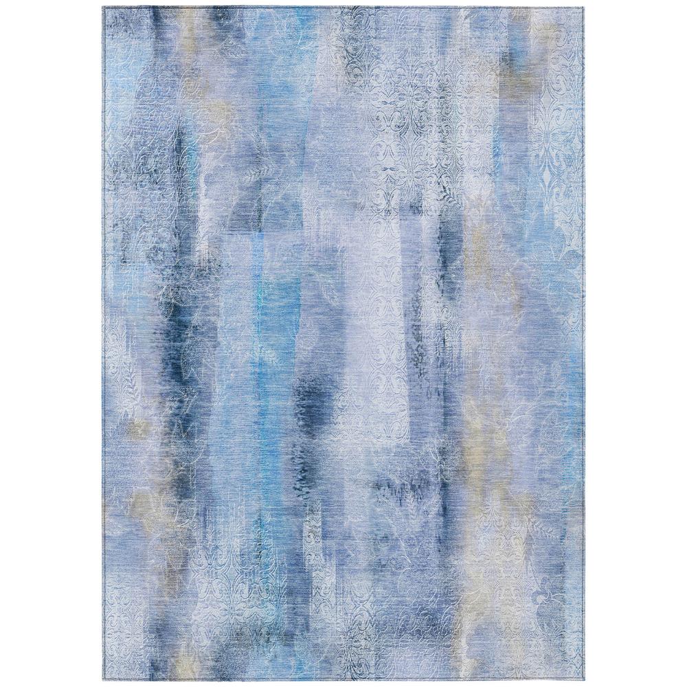 Chantille ACN537 Blue 5' x 7'6" Rug. Picture 1