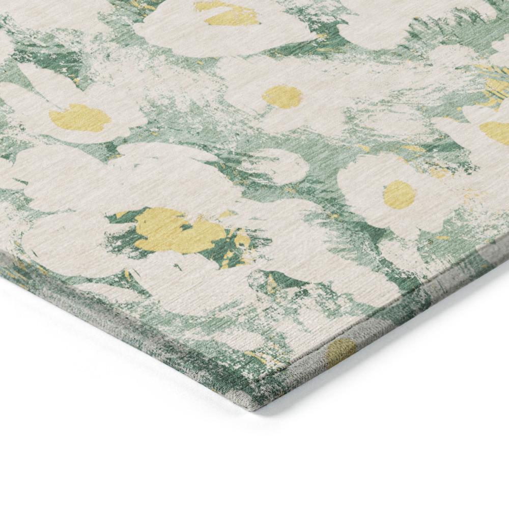 Chantille ACN538 Green 2'6" x 3'10" Rug. Picture 3