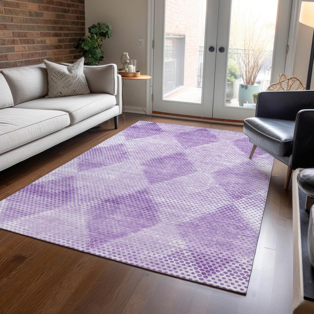 Chantille ACN539 Purple 5' x 7'6" Rug. Picture 6