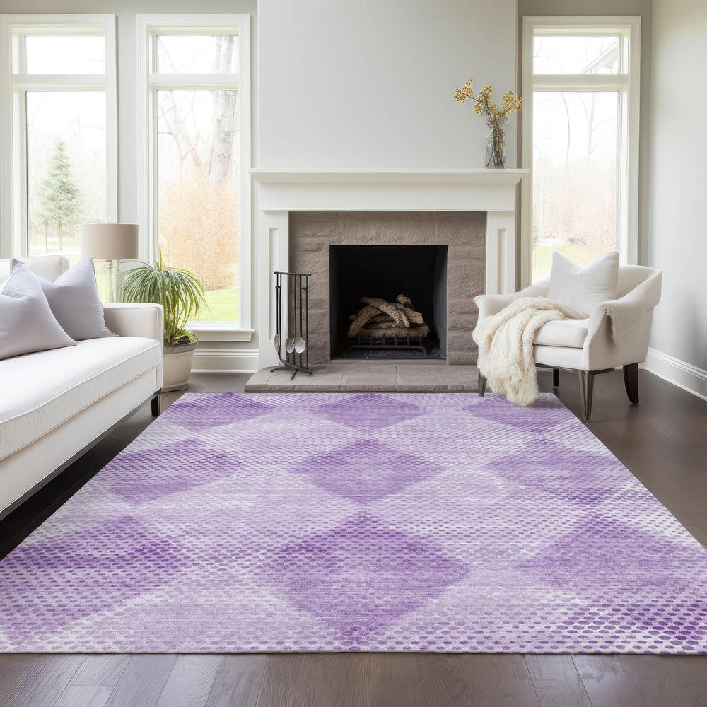 Chantille ACN539 Purple 5' x 7'6" Rug. Picture 7