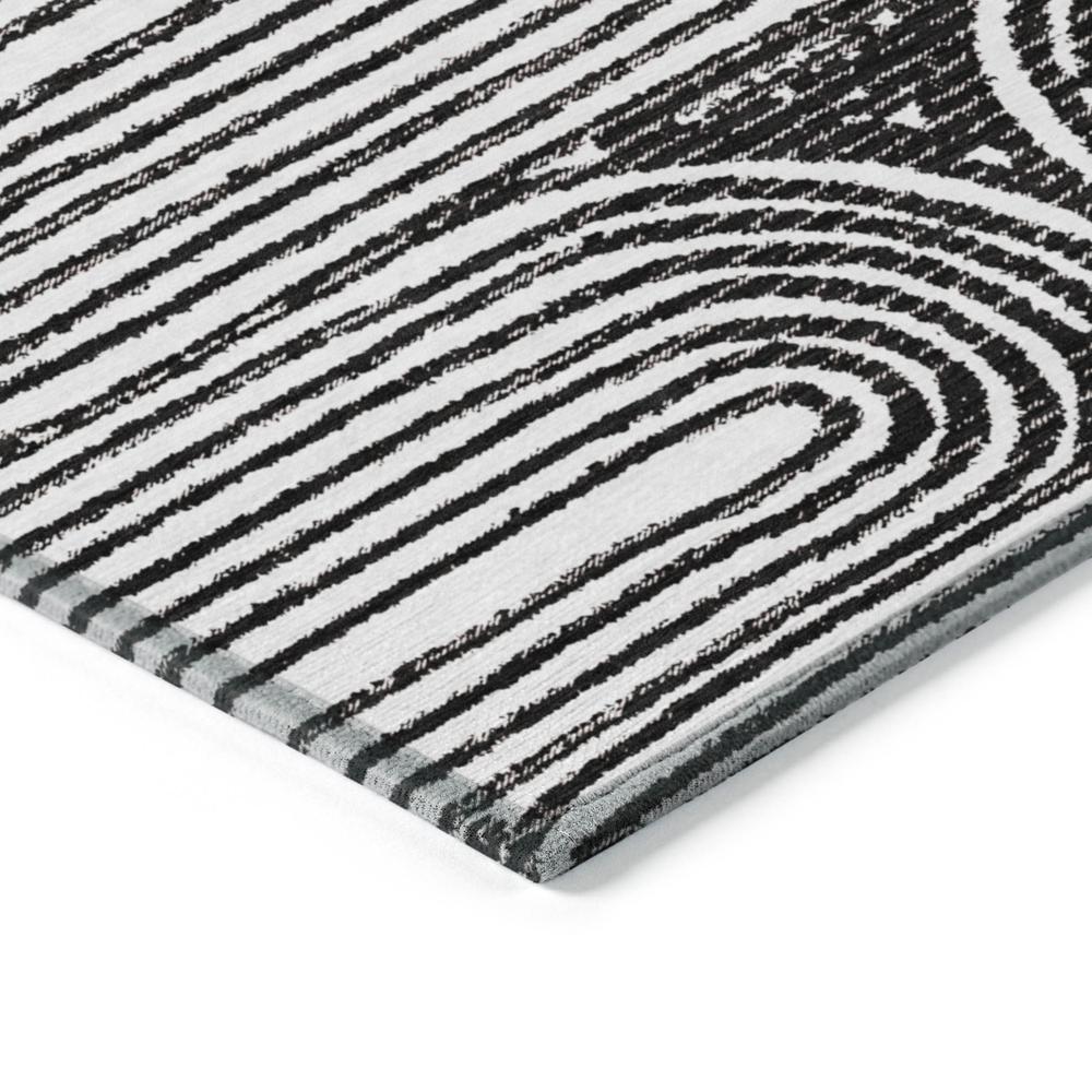 Chantille ACN540 Black 2'6" x 3'10" Rug. Picture 3