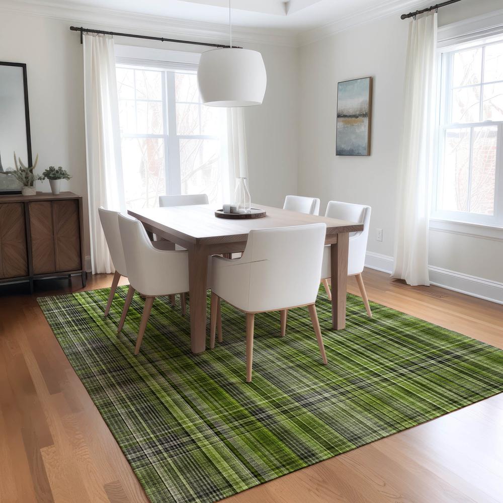 Chantille ACN541 Green 5' x 7'6" Rug. Picture 6