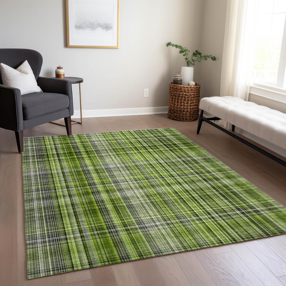 Chantille ACN541 Green 5' x 7'6" Rug. Picture 7