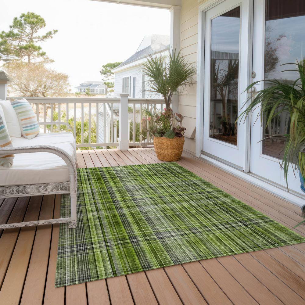Chantille ACN541 Green 5' x 7'6" Rug. Picture 8