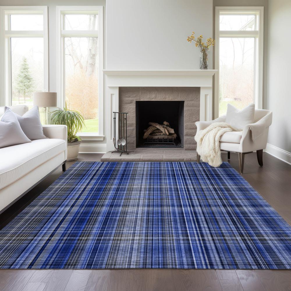 Chantille ACN541 Blue 5' x 7'6" Rug. Picture 7
