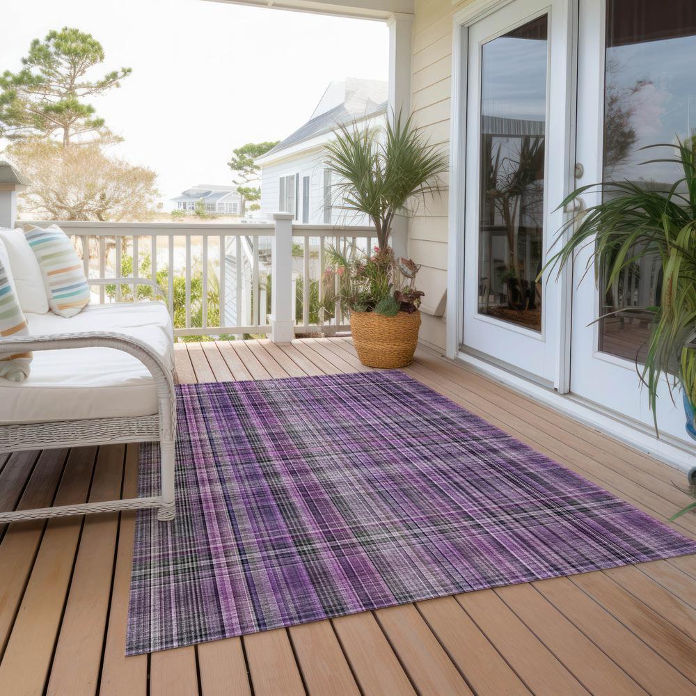 Chantille ACN541 Purple 5' x 7'6" Rug. Picture 8