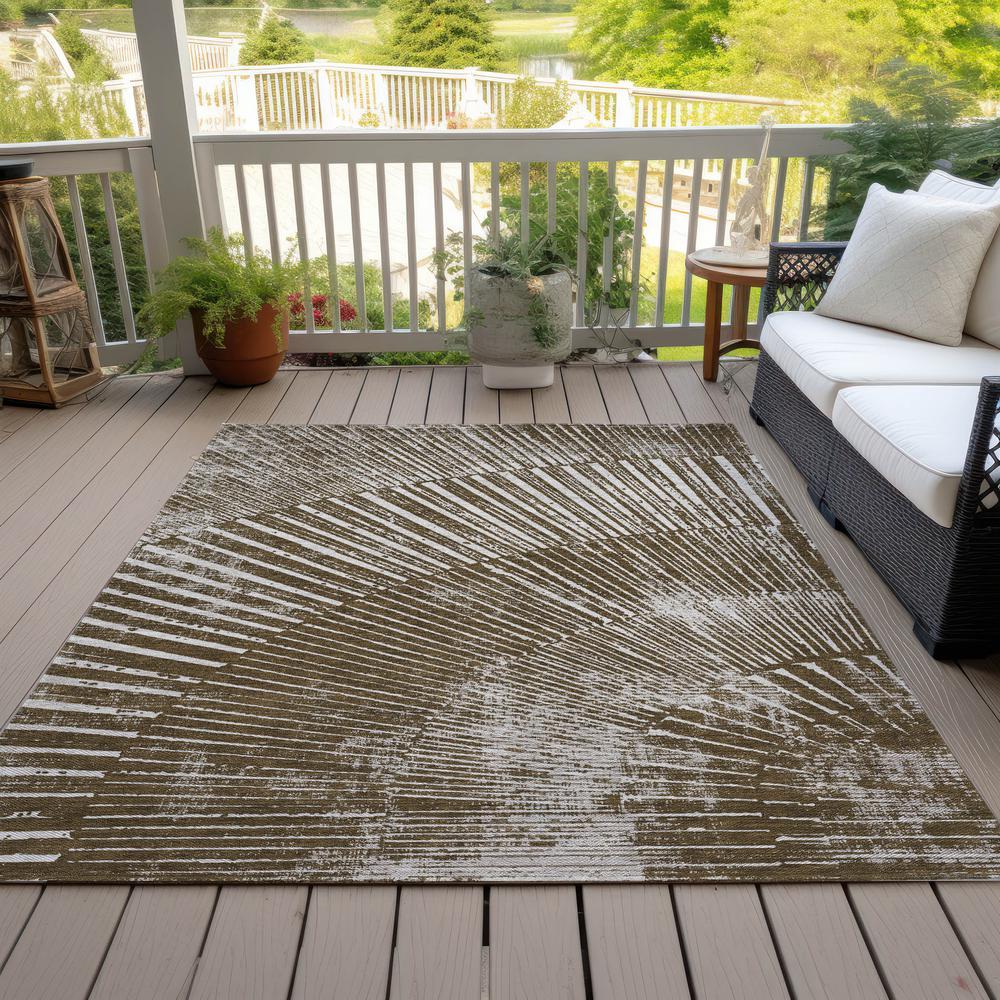 Chantille ACN542 Brown 5' x 7'6" Rug. Picture 9