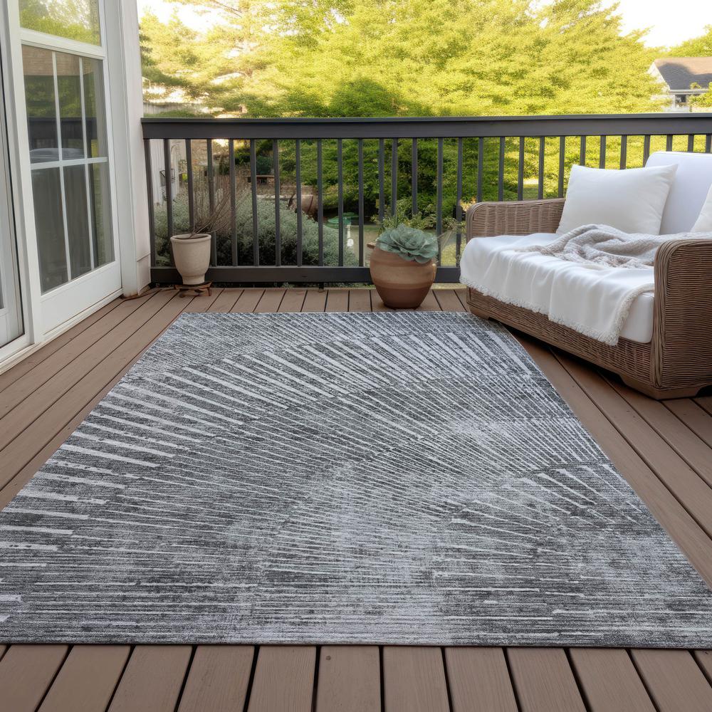 Chantille ACN542 Gray 5' x 7'6" Rug. Picture 8