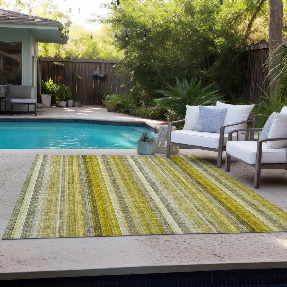 Chantille ACN543 Gold 5' x 7'6" Rug. Picture 9