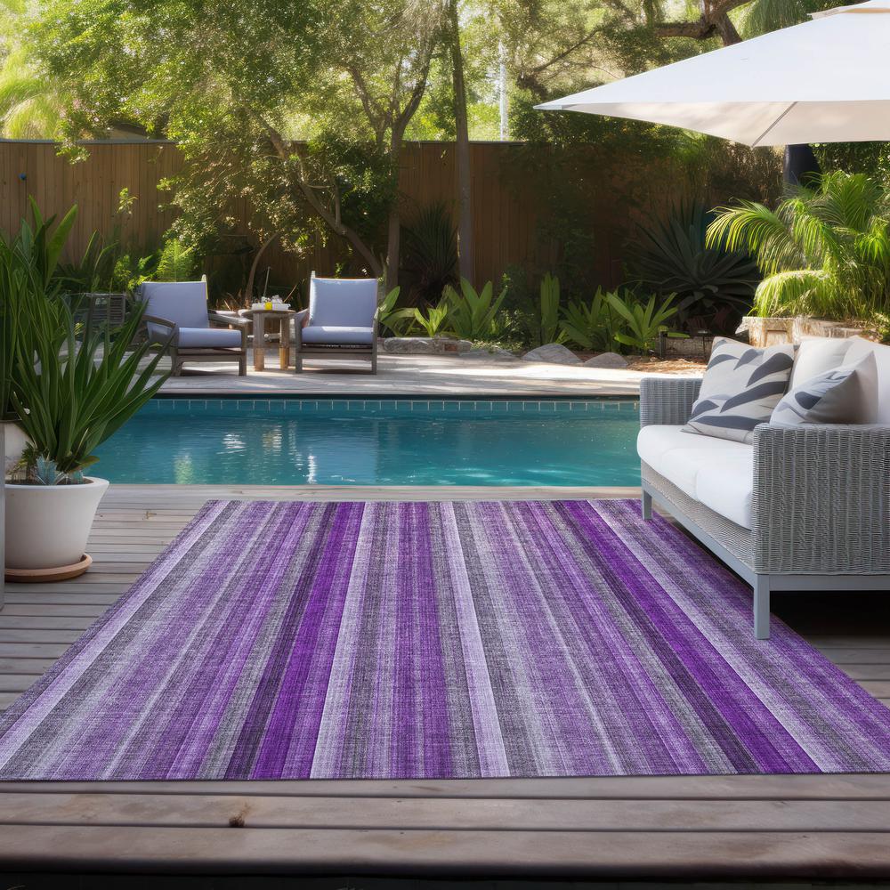 Chantille ACN543 Purple 5' x 7'6" Rug. Picture 9