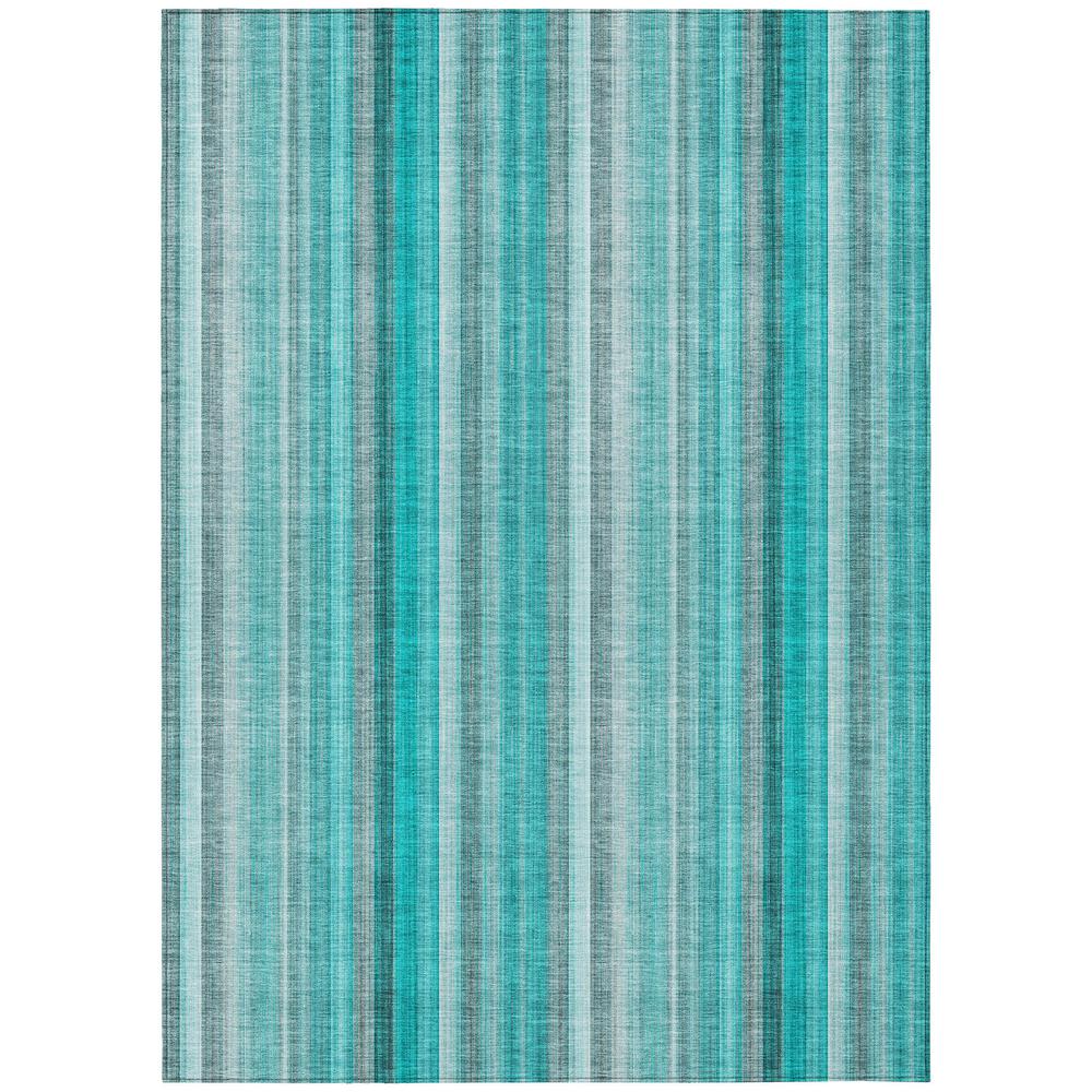 Chantille ACN543 Teal 5' x 7'6" Rug. Picture 1