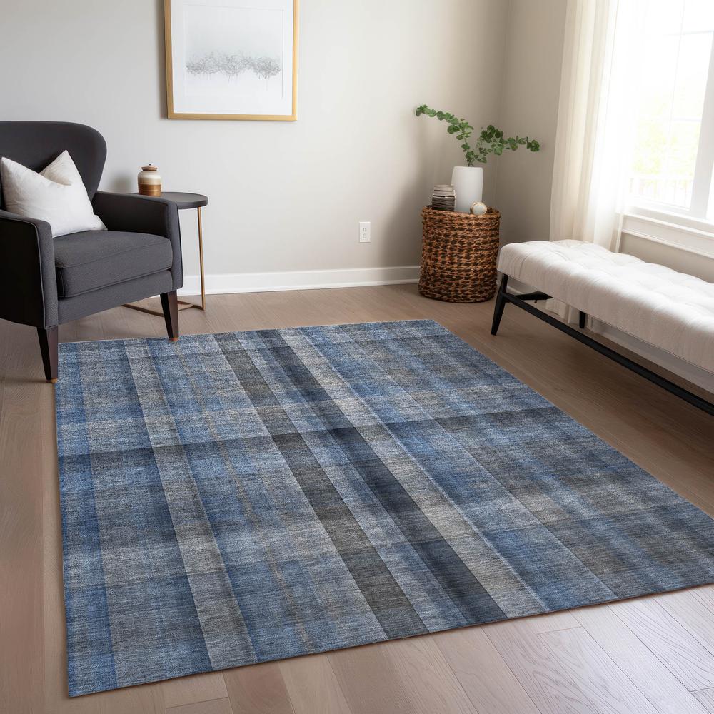 Chantille ACN548 Blue 5' x 7'6" Rug. Picture 7