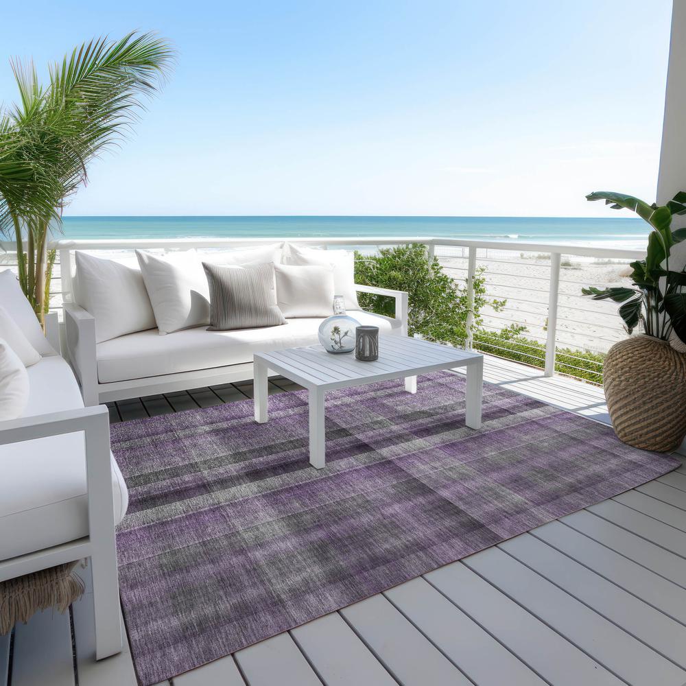 Chantille ACN548 Purple 5' x 7'6" Rug. Picture 8