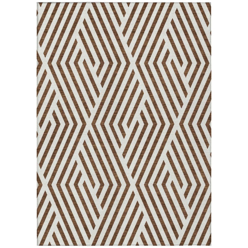 Chantille ACN550 Brown 5' x 7'6" Rug. Picture 1