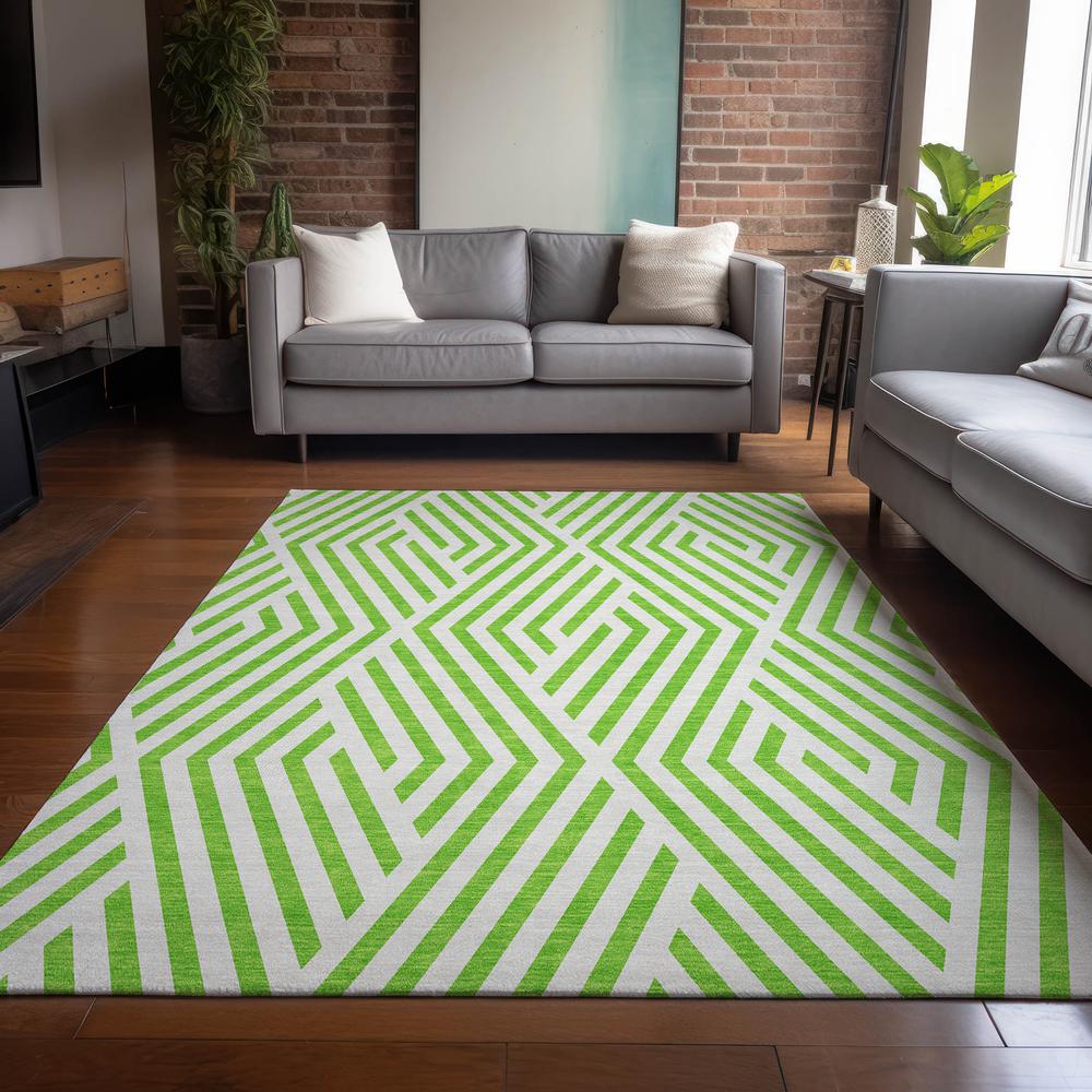Chantille ACN550 Green 5' x 7'6" Rug. Picture 6