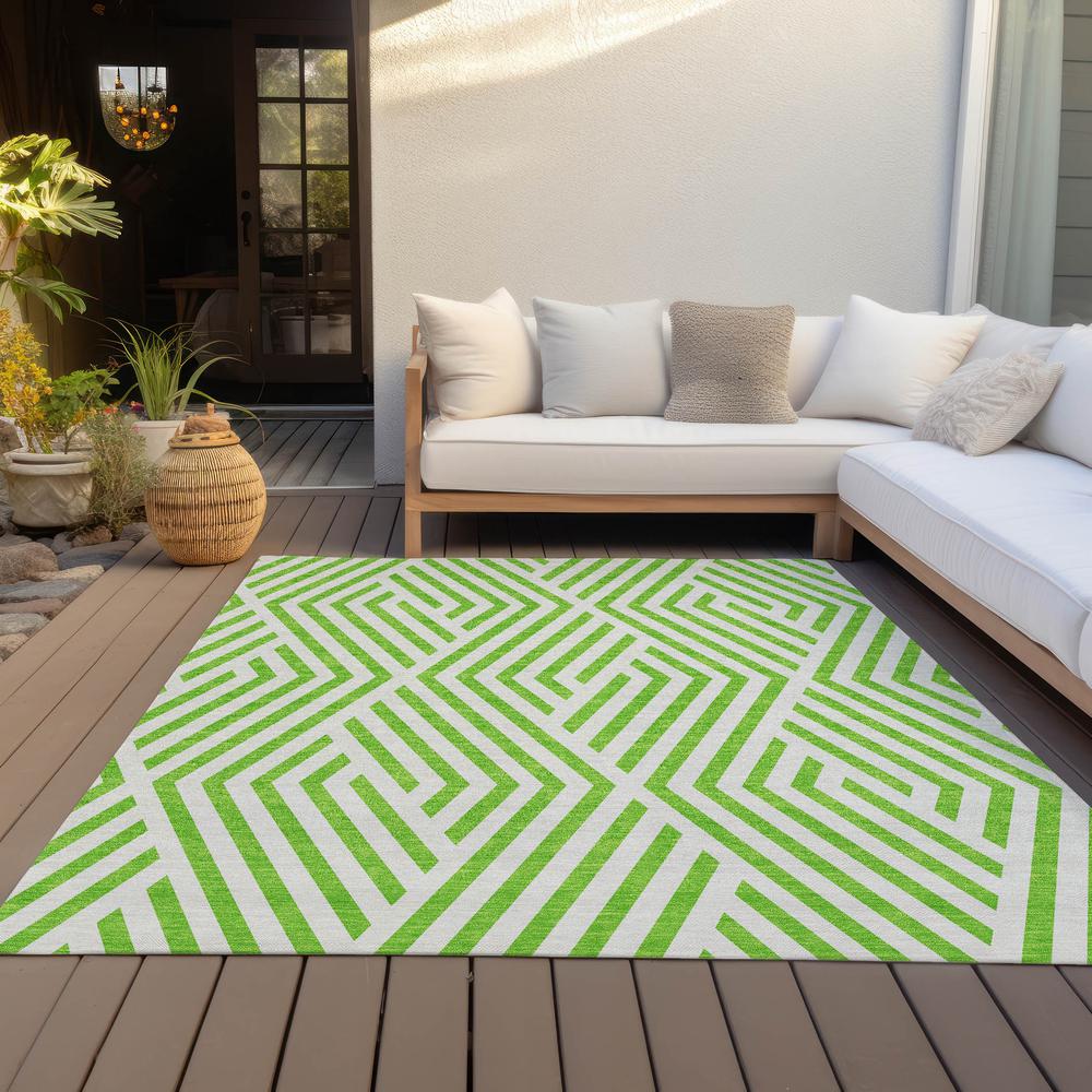 Chantille ACN550 Green 5' x 7'6" Rug. Picture 9
