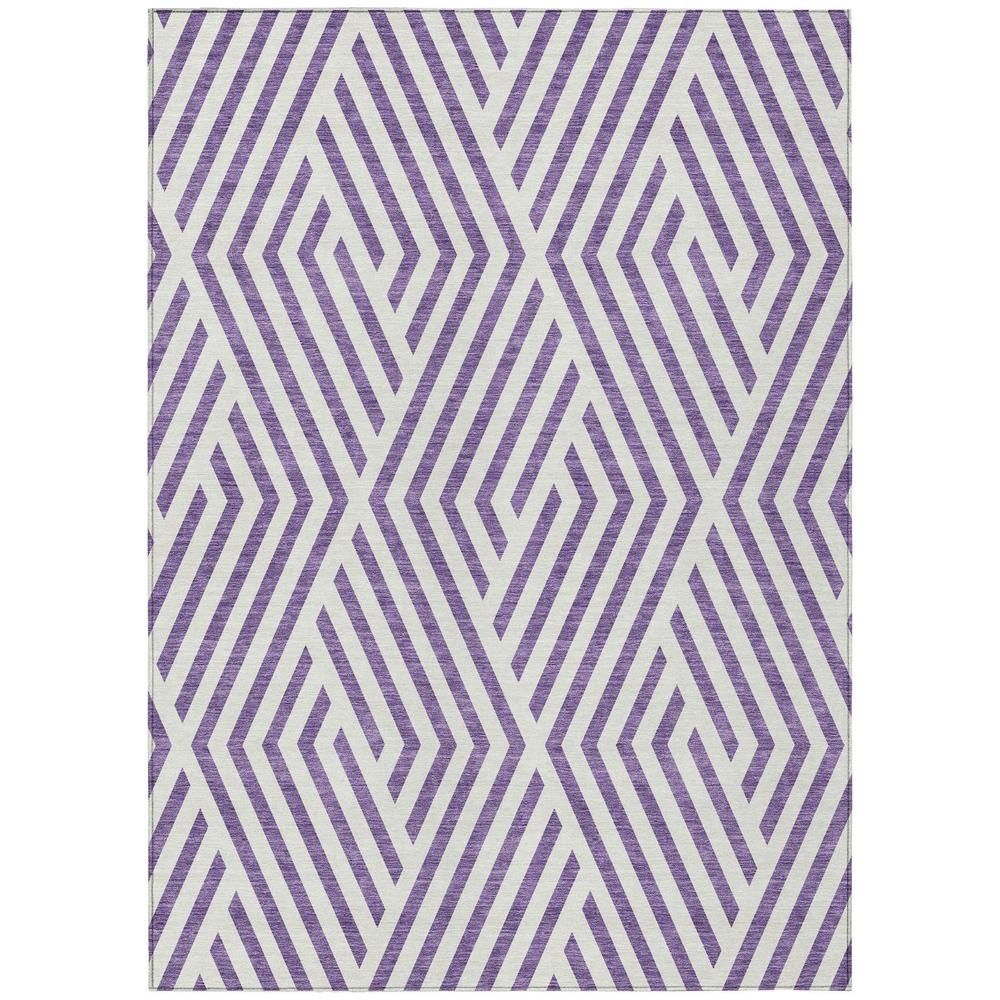 Chantille ACN550 Purple 5' x 7'6" Rug. Picture 1