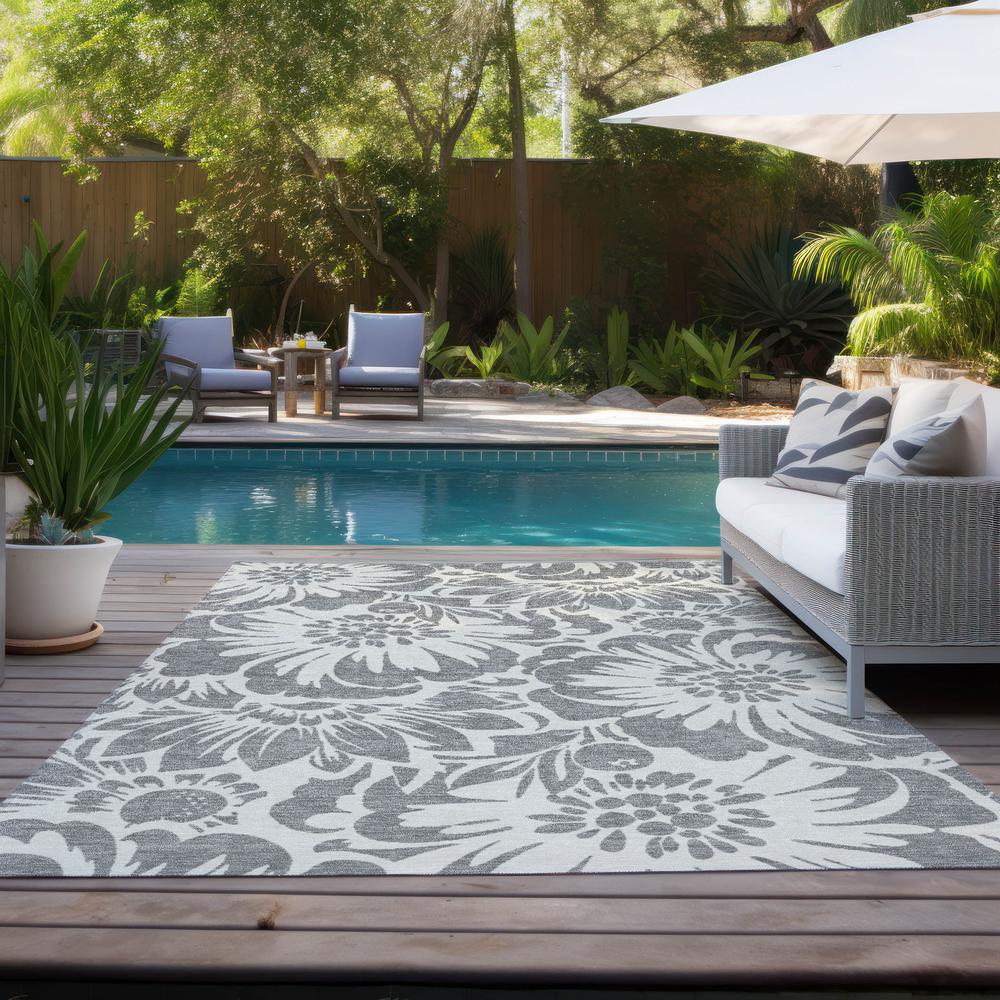 Chantille ACN551 Gray 5' x 7'6" Rug. Picture 9