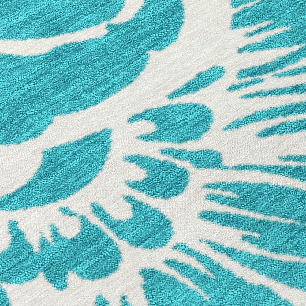Chantille ACN551 Teal 2'6" x 3'10" Rug. Picture 5