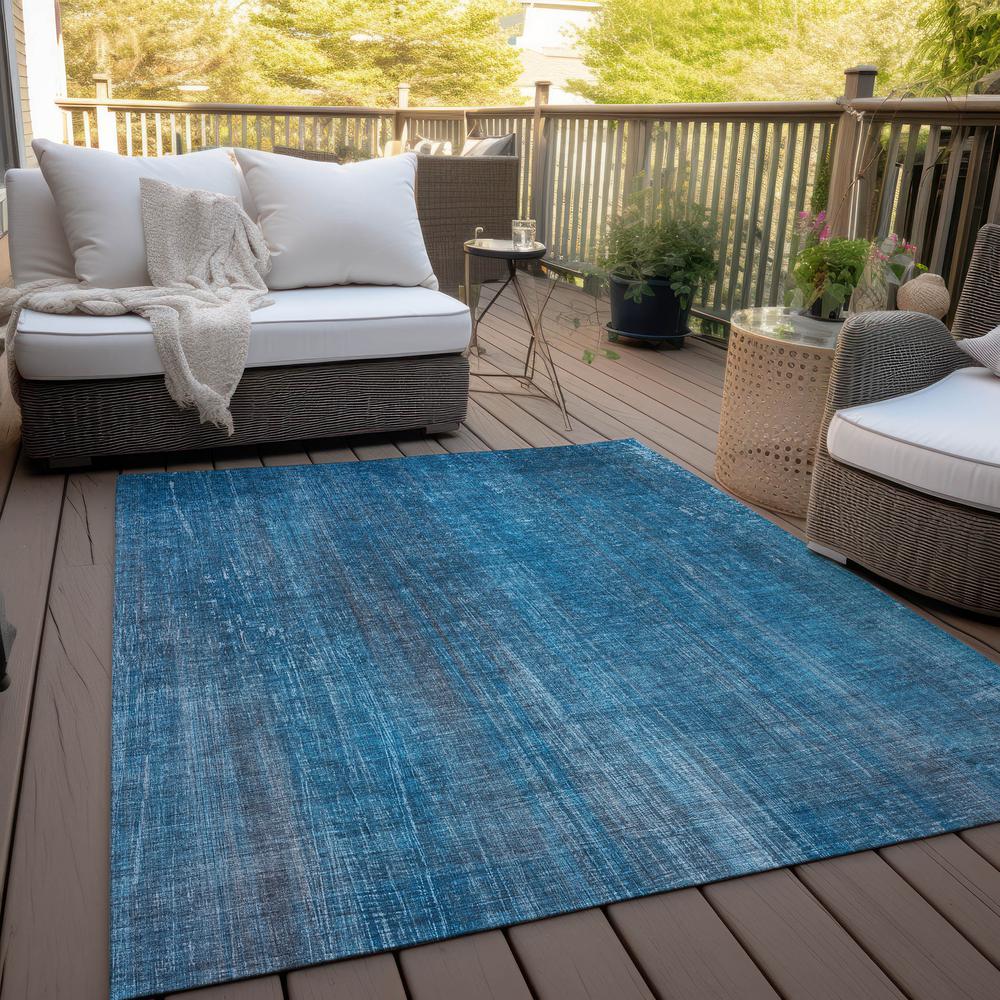 Chantille ACN552 Blue 5' x 7'6" Rug. Picture 9