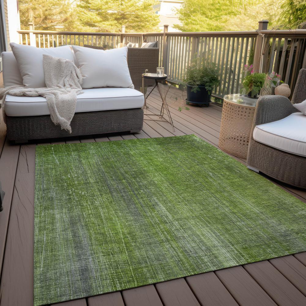 Chantille ACN552 Green 5' x 7'6" Rug. Picture 8
