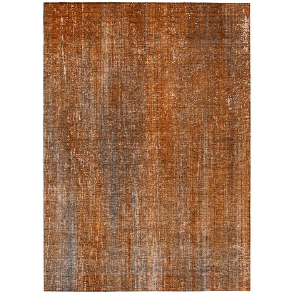 Chantille ACN552 Orange 5' x 7'6" Rug. Picture 1