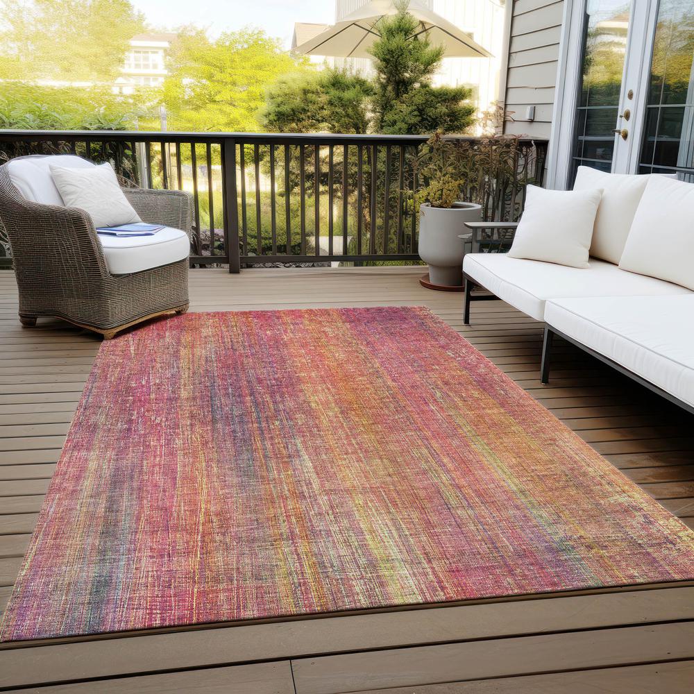 Chantille ACN552 Red 5' x 7'6" Rug. Picture 8