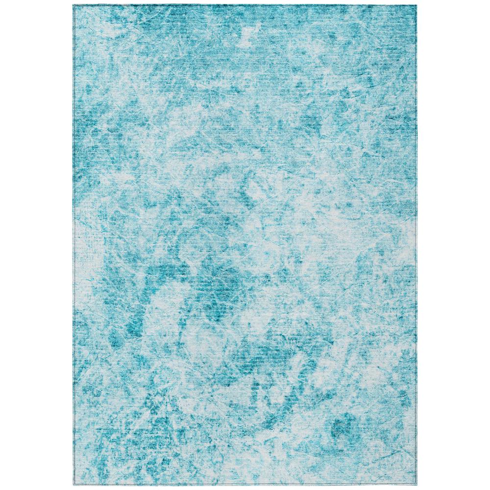 Chantille ACN553 Teal 5' x 7'6" Rug. Picture 1