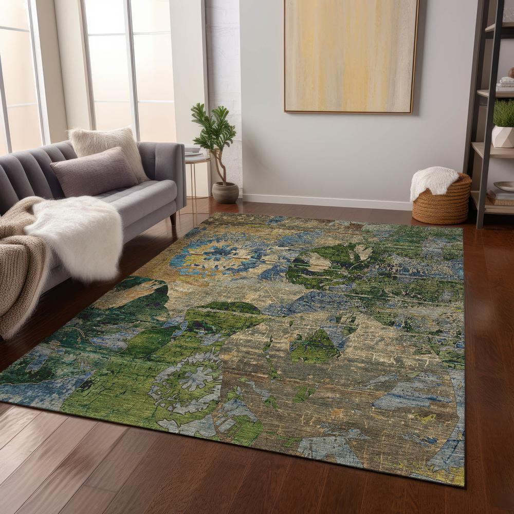 Chantille ACN555 Brown 5' x 7'6" Rug. Picture 8