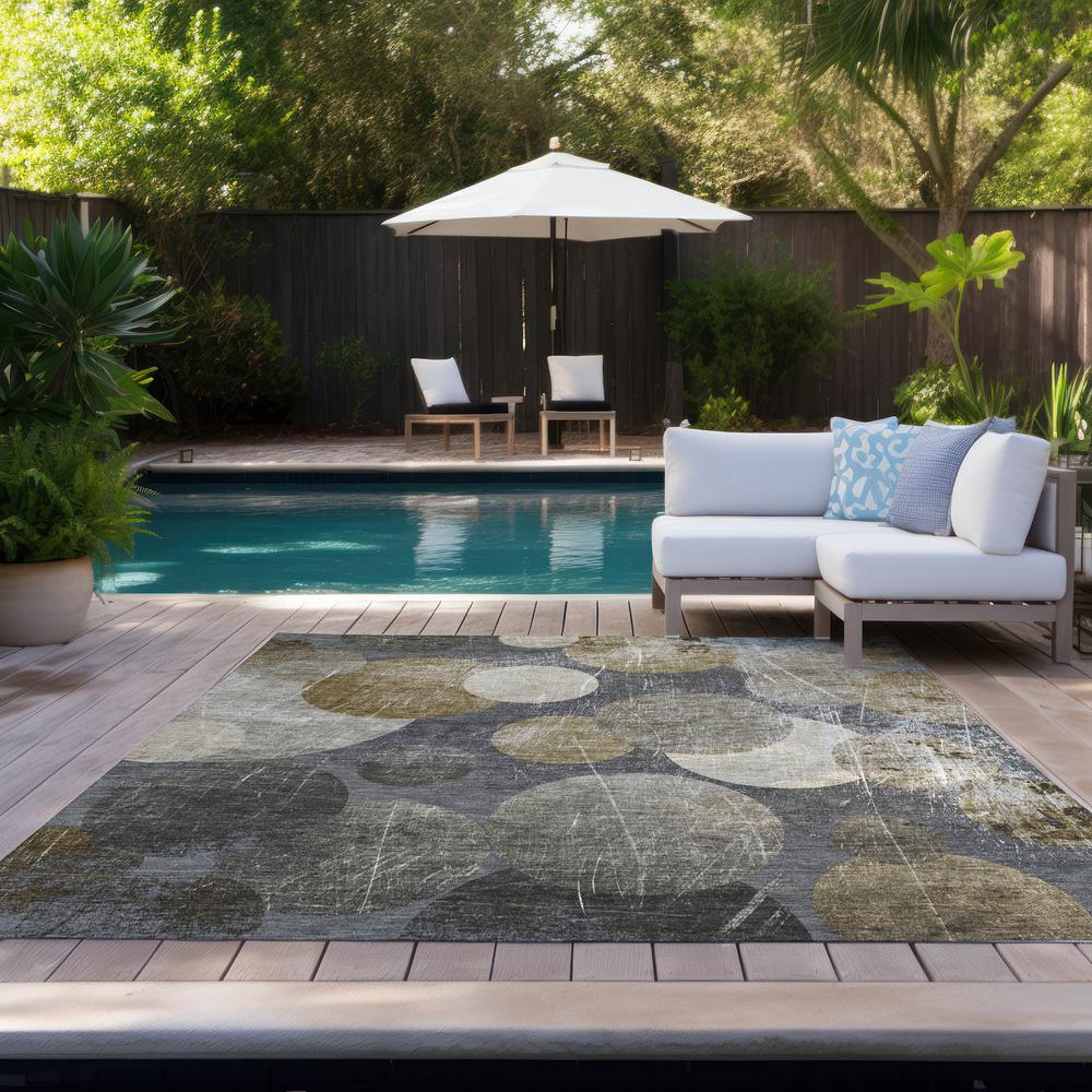 Chantille ACN556 Brown 5' x 7'6" Rug. Picture 9