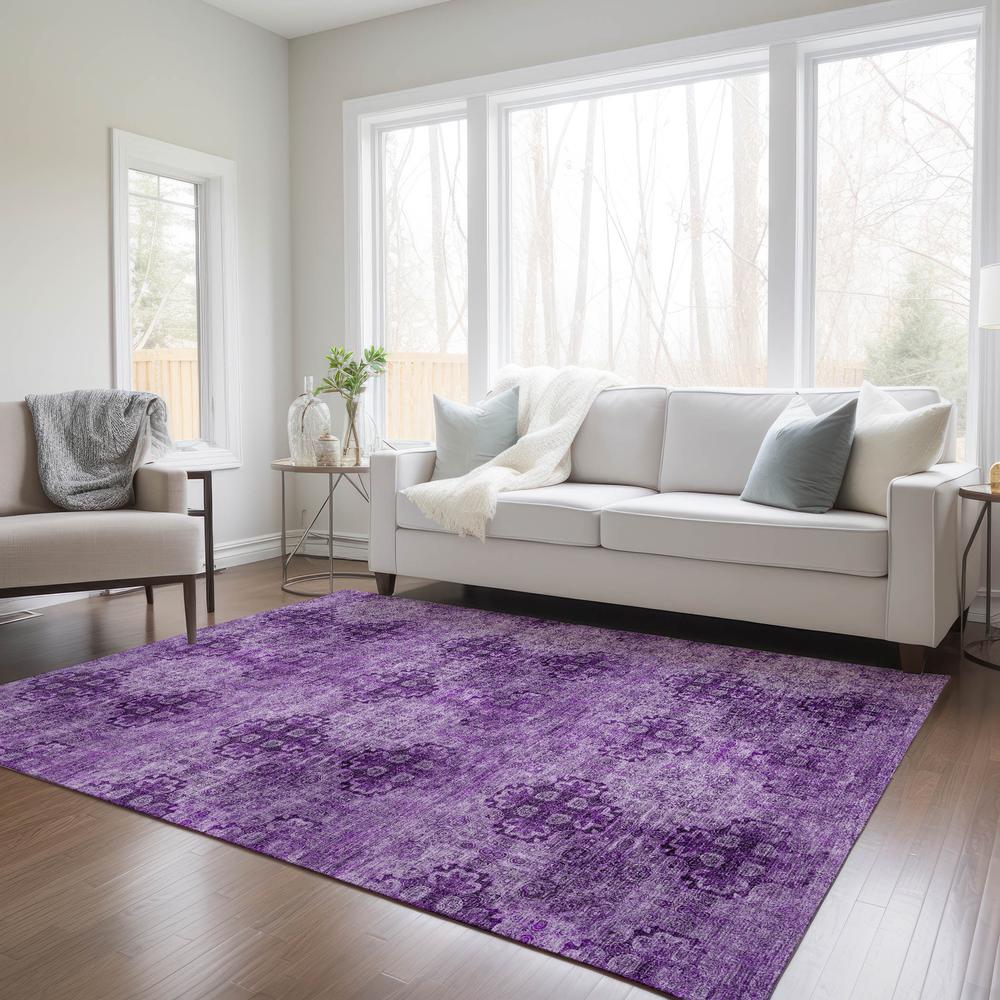Chantille ACN557 Purple 5' x 7'6" Rug. Picture 6