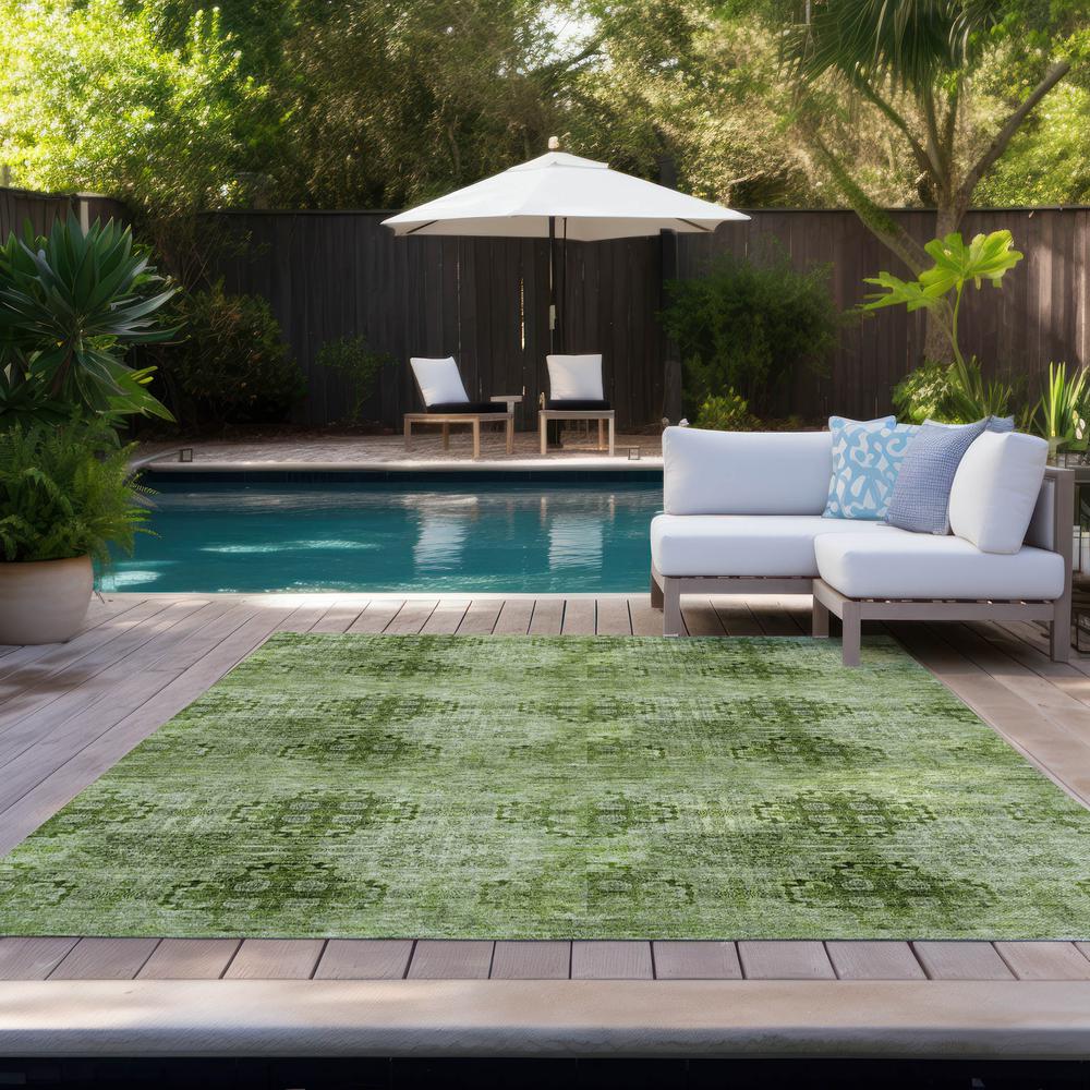 Chantille ACN557 Green 5' x 7'6" Rug. Picture 9