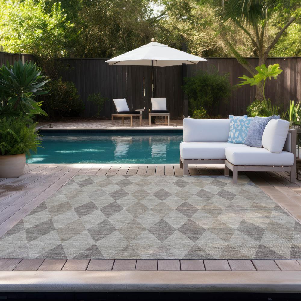 Chantille ACN561 Brown 5' x 7'6" Rug. Picture 9