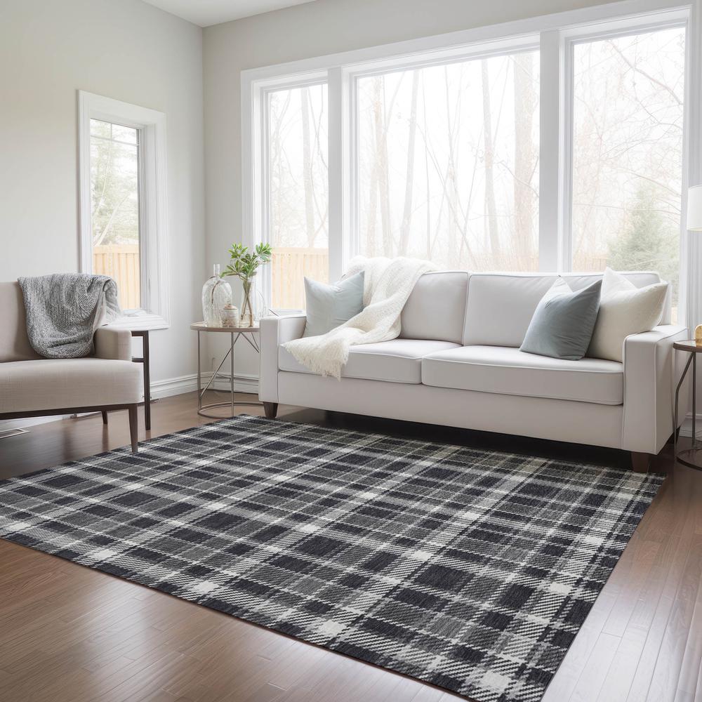 Chantille ACN563 Black 5' x 7'6" Rug. Picture 6