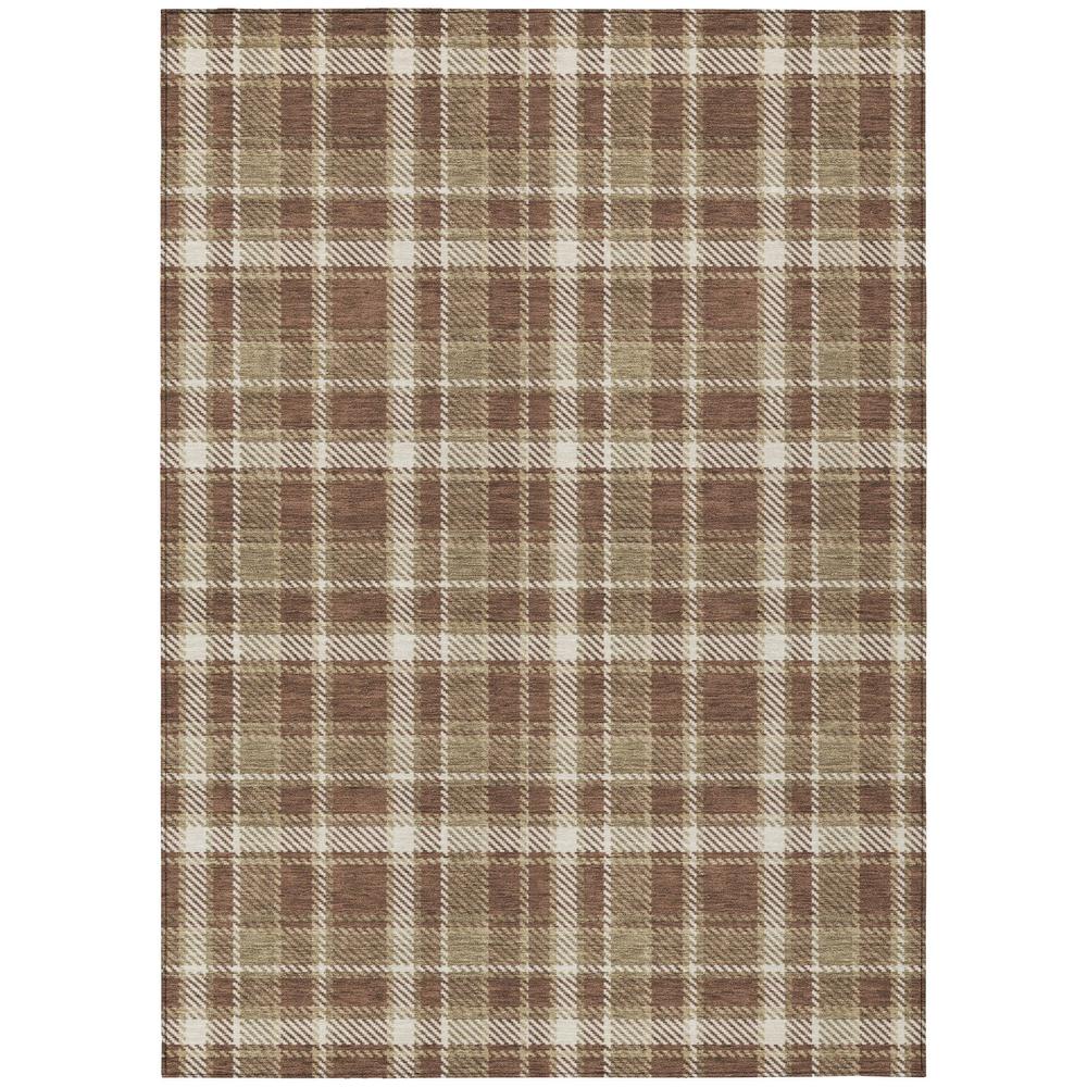Chantille ACN563 Brown 5' x 7'6" Rug. Picture 1