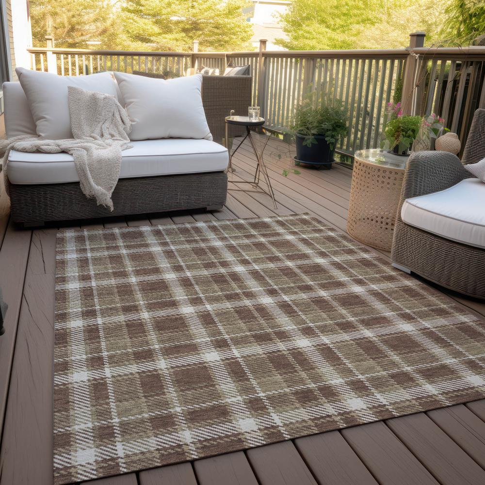 Chantille ACN563 Brown 5' x 7'6" Rug. Picture 8