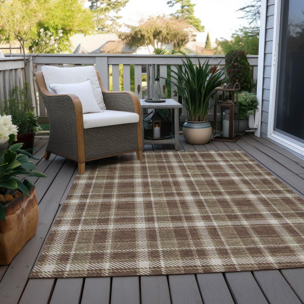 Chantille ACN563 Brown 5' x 7'6" Rug. Picture 9