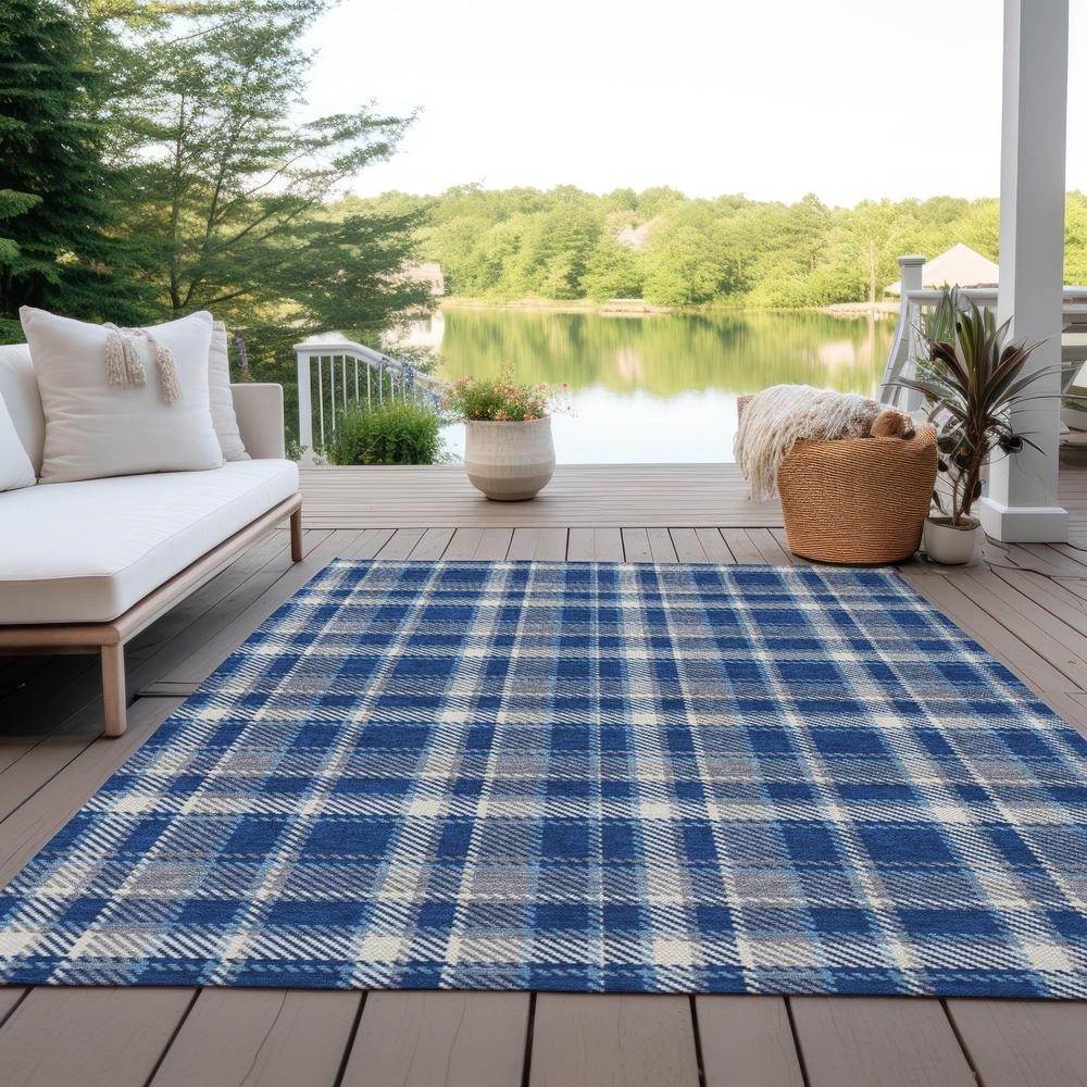 Chantille ACN563 Blue 5' x 7'6" Rug. Picture 8