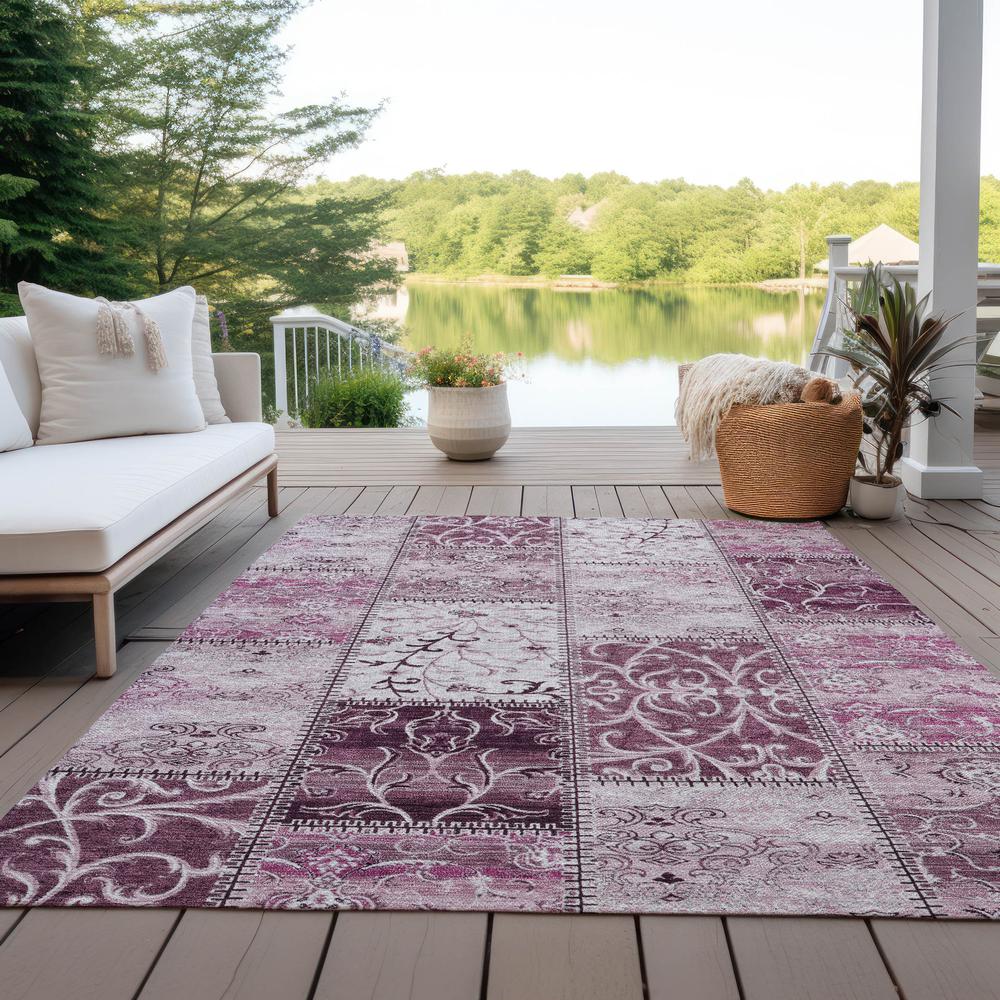 Chantille ACN566 Red 5' x 7'6" Rug. Picture 9