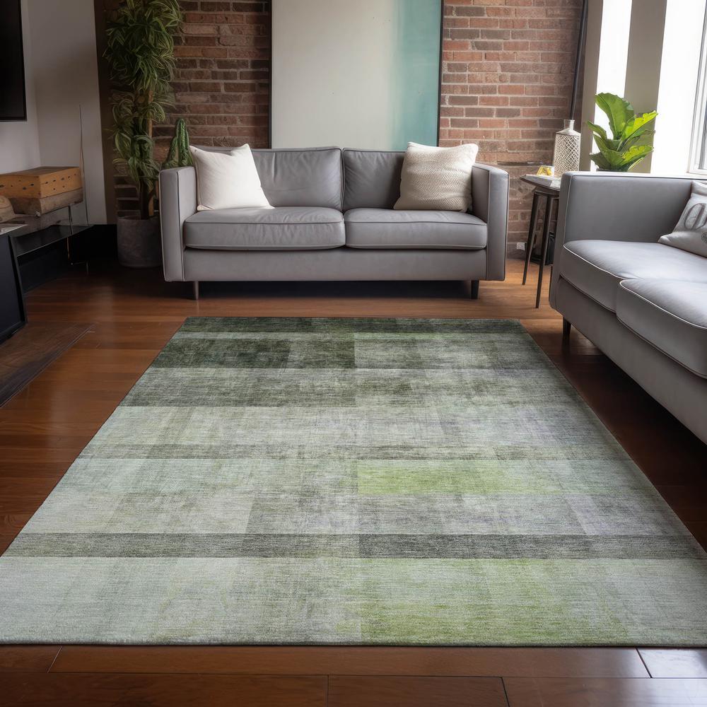Chantille ACN568 Green 5' x 7'6" Rug. Picture 6