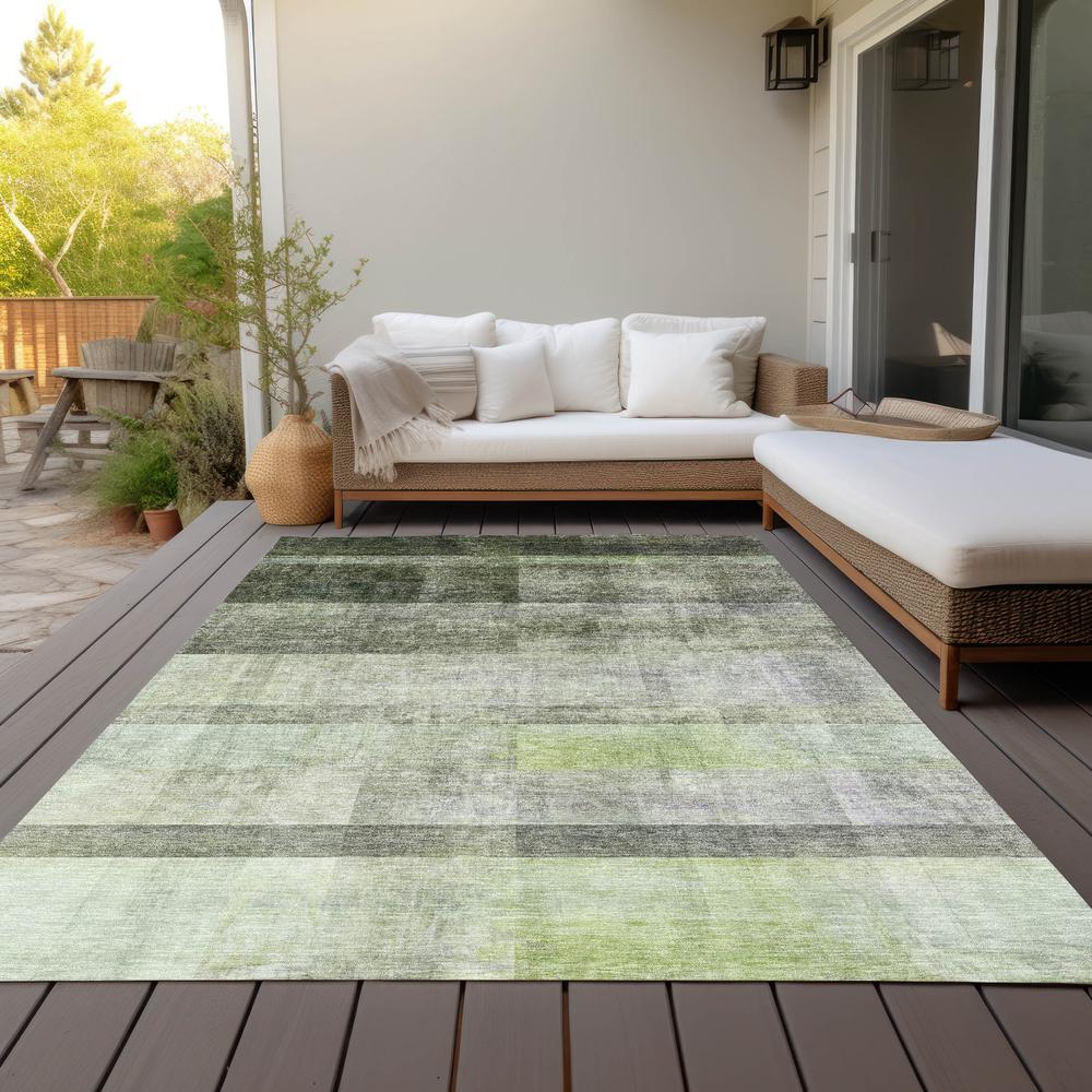 Chantille ACN568 Green 5' x 7'6" Rug. Picture 9
